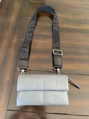 All Saints | Bags | Nwt All Saints Small Fetch Leather Backpack In Mink  Grey | Poshmark